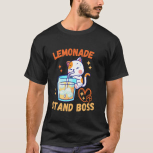 Camiseta Chefe Fofo de Quiosque de Limonada Amante de Limão