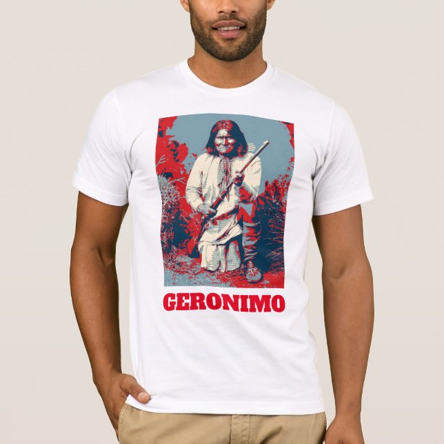 Camiseta Chefe Geronimo Pop Art (Frente)