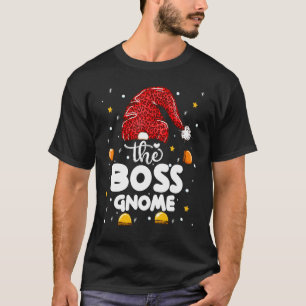 Camiseta Chefe Gnome Família de Leão Partido de Natal Combi