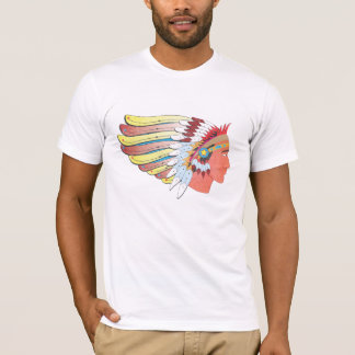 Camiseta Chefe indiano da rota 66 históricos