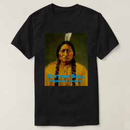 Camiseta Chefe Indígena Americana Nacional do Bull Sentado
