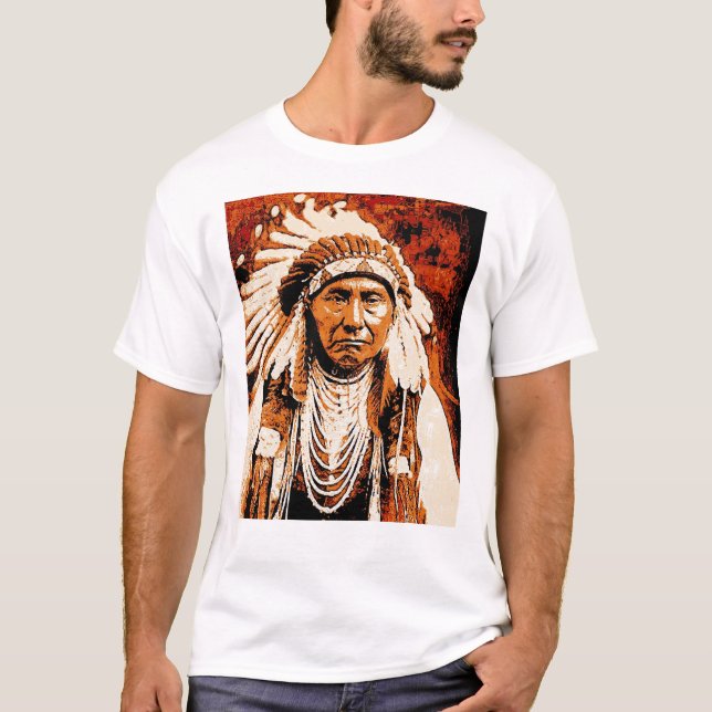 Camiseta Chefe Joseph The Nez Perce 2 Graphic T Shirt (Frente)