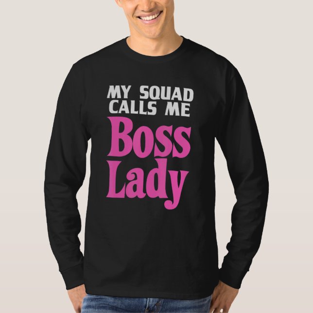 Camiseta Chefe Lady For Women Girls Diretor Legal Diretor (Frente)