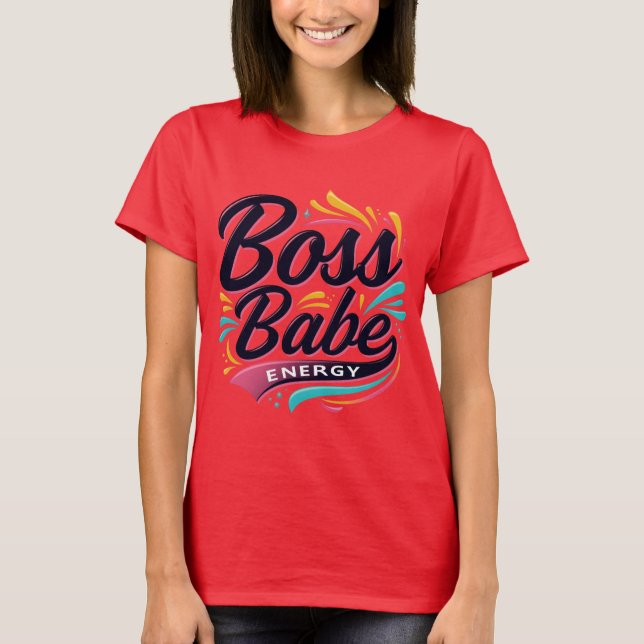 Camiseta Chefe Metálico Babe Vibes Superior (Frente)