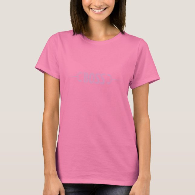Camiseta Chefe - senhora (Frente)