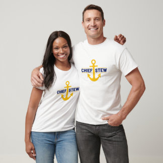 Camiseta Chefe Stew (AKA) Chefe da Guarda de Iate Deck