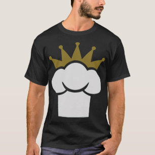 Camiseta Chefs da cabeça da coroa que pirata da rosquinha p