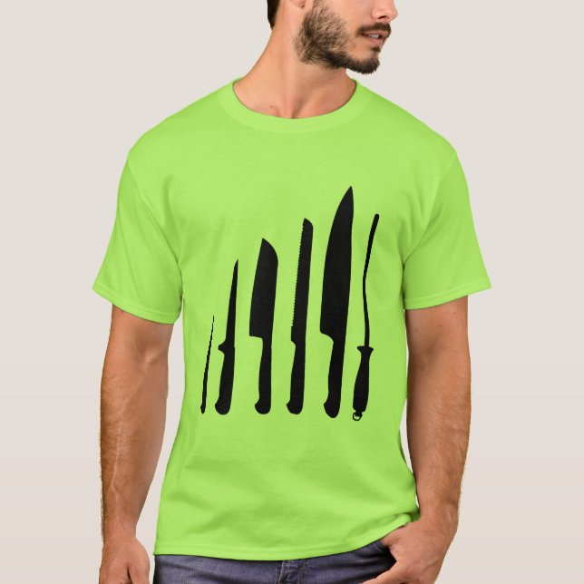 Camiseta Chefs Knives (Frente)