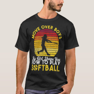 Camiseta Chega pra lá, rapazes, essa garota mostra como se
