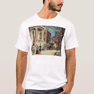 Camiseta Chegada na festa de Natal