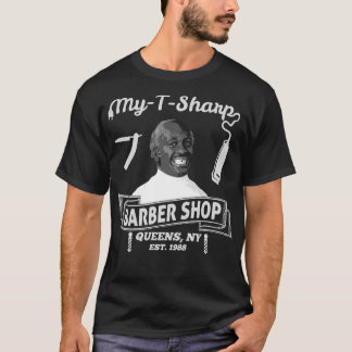 Camiseta Chegando à América Meu Compro T Sharp Barber