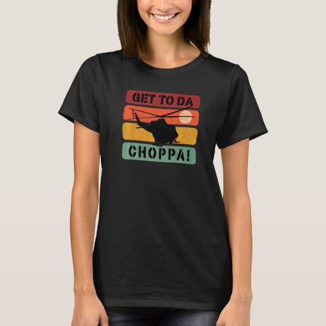Camiseta Chegue ao Choppa Retro 3 (Frente)