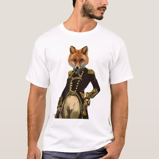Camiseta Cheio Almirante Fox (Frente)