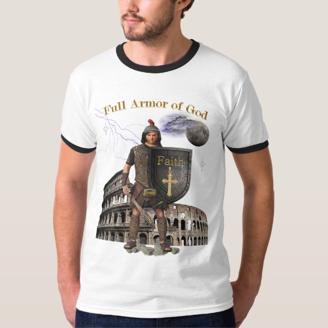Camiseta Cheio Armor de DEUS (Frente)