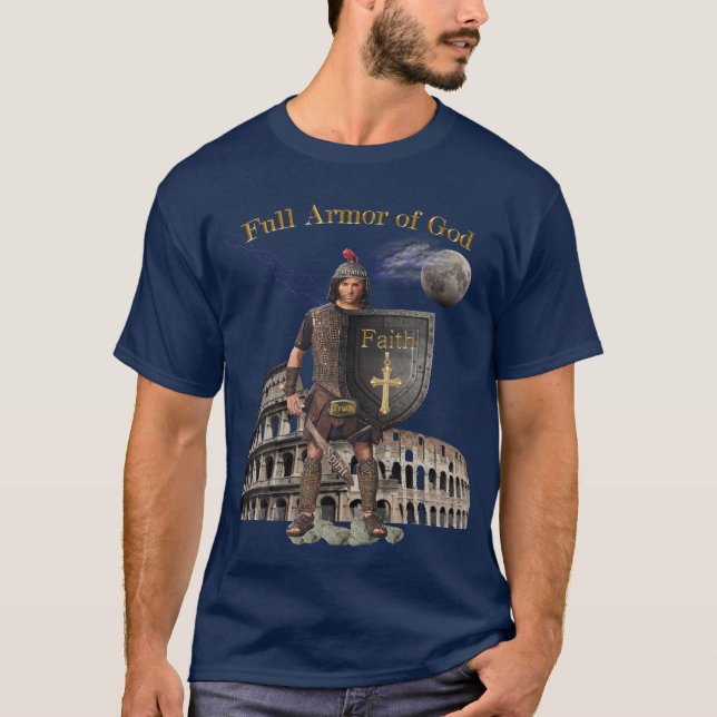 Camiseta Cheio Armor de DEUS (Frente)
