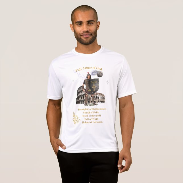 Camiseta Cheio Armor de DEUS (Frente Completa)