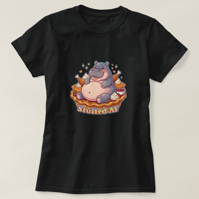 Camiseta Cheio até dizer chega (Frente do Design)