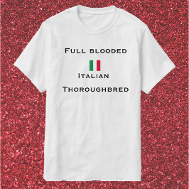 Camiseta Cheio Bonito E Engraçado Inundado Italiano Projaz