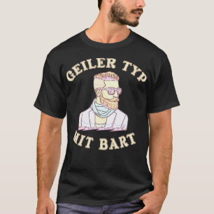 Camiseta Cheio de barba Hipster Cartonagem de barba 4