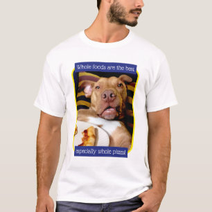 Camiseta Cheio De Cães De Pizza