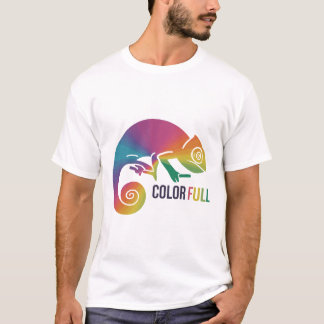 Camiseta cheio de cor T-Shirt