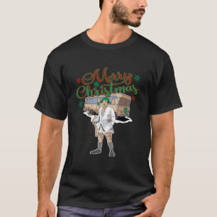 Camiseta Cheio De Feliz Natal Do Caçador Em Eddie Rv