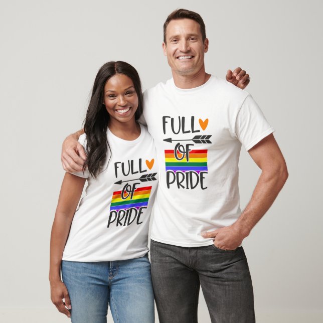 Camiseta Cheio De Orgulho (Unissex)