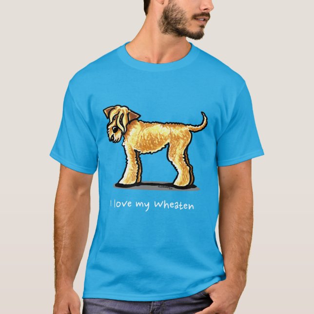 Camiseta CHEIO de Terrier de roda SCWT Personalizado (Frente)