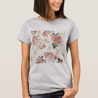 Camiseta Cheio do bolso dos rosas