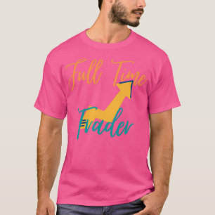 Camiseta Cheio do Design do Comerciante de Tempo