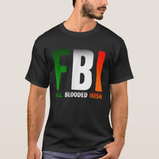 Camiseta Cheio do FBI no Dia de São Patricks encheu o irlan