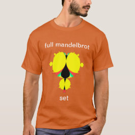 Camiseta Cheio do mandelbrot do pop do estilo T-Shirt
