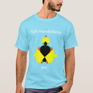 Camiseta Cheio do mandelbrot set pop-art T-Shirt