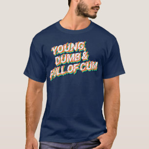 Camiseta Cheio Jovem De Estilo Retroativo De 80s