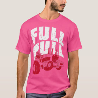 Camiseta Cheio Pull Trator Fazenda Farmation (Citação) Dize