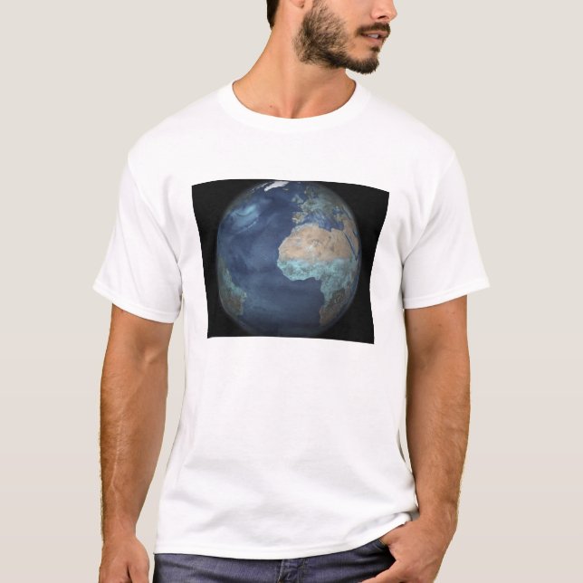 Camiseta Cheio Terra mostrando evaporação (Frente)