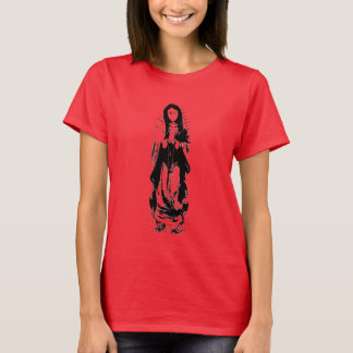 Camiseta Cheio Virgin Mary Comprimento