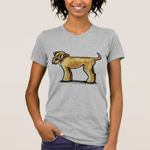 Camiseta Cheio Wheaten de SCWT Terrier figurado