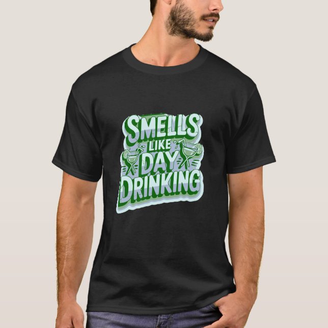 Camiseta Cheira a Beber de Dia (Frente)