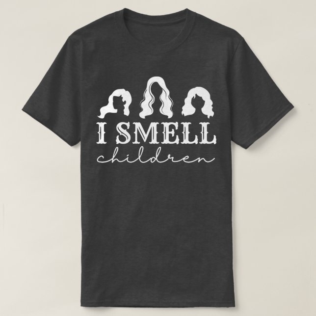 Camiseta Cheira a crianças (Frente do Design)