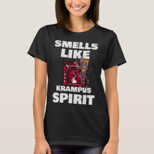 Camiseta Cheira Como Krampus Espírito Natal Demônio do Horr