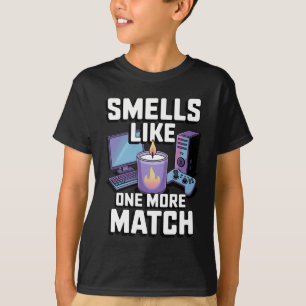 Camiseta Cheira como mais uma partida Presente de vela para