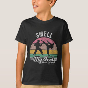 Camiseta Cheira-Me A Cheirar-Lhes Humor De Karate