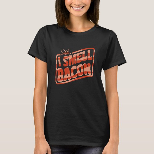 Camiseta Cheira-me Bacon Internacional Bacon Day Man Woma (Frente)