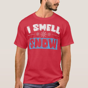 Camiseta Cheira-Me Snow Lover Gelo Frio Snowy Winter Season