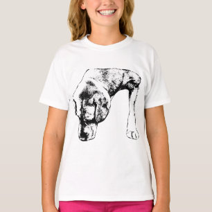 Camiseta Cheirando o dia à frente