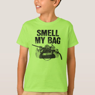 Camiseta Cheire meu saco (o fedor do hóquei)