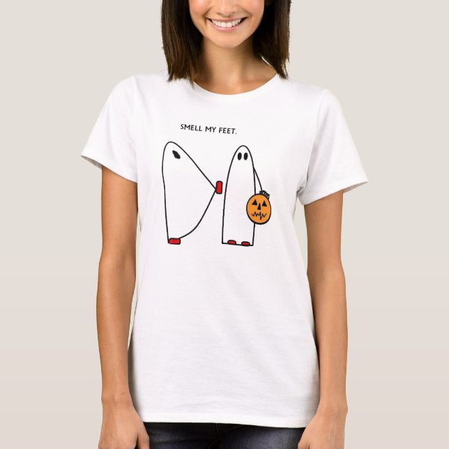 Camiseta Cheire meus pés (Frente)