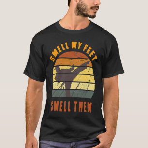 Camiseta Cheiro Clássico Meus Pés Cheire-os Karatê Artes M