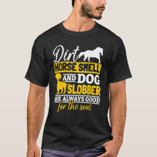 Camiseta Cheiro de Cavalo e Baba de Cachorro São Sempre Bom